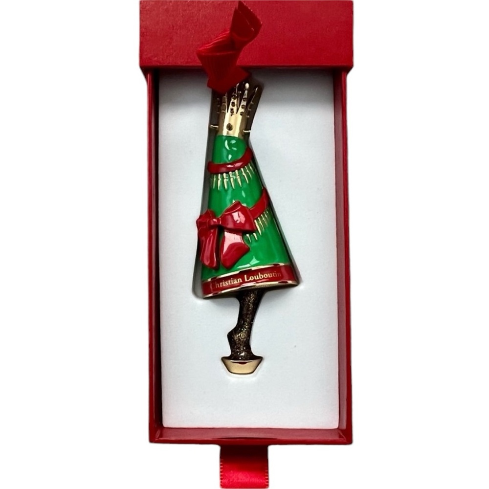 Christian Louboutin Christmas Tree Ornament New in Box